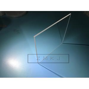 China 120 X 120mm Fused Quartz Plate Customized Square Shape For Electronic Light supplier