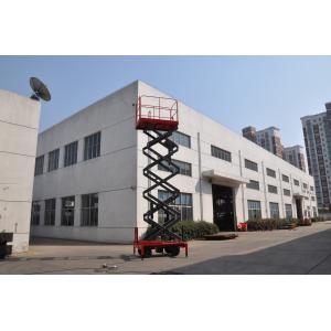 China 9 Meters Mobile Hydraulic Scissor Lift with 450Kg Loading Capacity wholesale