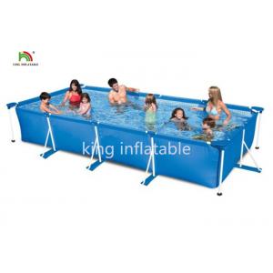 Gaint Family Stainless Steel Frame Inflatable Swimming Pools Backyard Fun
