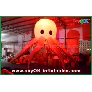 China Giant Inflatable Lighting Decoration Sea Animal Lighting Octopus / Devilfish supplier