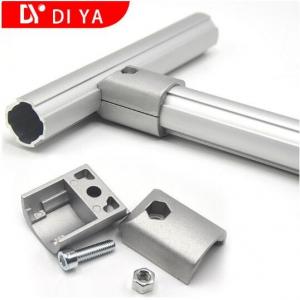 China Round Aluminium Extruded Profiles DY11 Industrial Aluminium Alloy Lean Tube supplier
