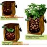 40 Gal Grow Biodegradable Garden Bags Aeration Fabric Pots Breathable With