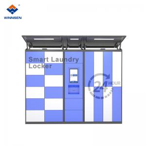 China Customized Pay Clothes Laundry Locker For Dry Cleaning Business ISO9001 32inch supplier