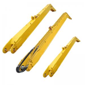 China Custom Extended Excavator Long Reach Boom 7m - 30m Swing Digger Arm supplier