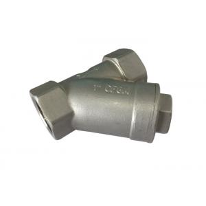 China 1 - 1/2 304 Stainless Steel  Y Check Valve Jis, Astm, Ansi Standard 800 WOG supplier