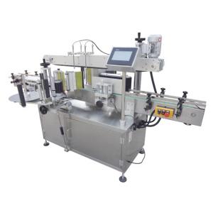 2 Sided Automatic Self Adhesive Labelling Machine For Beverage Bottles Both Round Flat