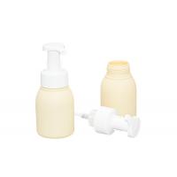 China Yellow Hdpe Pp Foam Pump Bottle Baby Soap Washing Cosmetic Packaging Container 200ml on sale