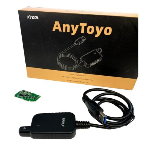 XTOOL Anytoyo SK1 Works With X100 PAD3 and KC501 for Toyota 8A/4A Smart Key Programming