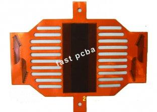 Fastpcba PI, 0.18MM Single Layer FPC Flexible PCB Assembly with LCD Screen Soldered