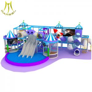 Hansel  children playground flooring kids indoor play equipment slides indoor playground for mall