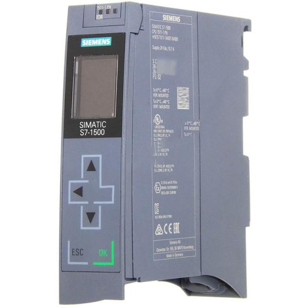 1511-1 PN CPU s7 1500 Unidad de procesamiento central Simatic de Siemens 6ES7511-1AK01-0AB0