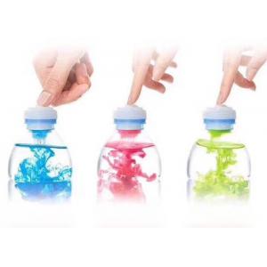 China Transparent Creative Press Type Plastic Bottle Caps For Beverage Powder Packaging supplier