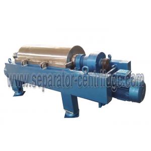 Strong Power Decanter Centrifuges Continuous Centrifuge For Waste Water Plant