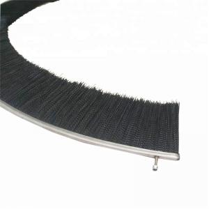 China Nylon Industrial Door Brush Seal Steel Wire Strip ODM supplier
