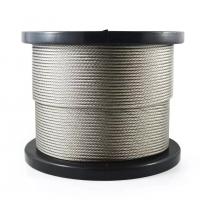 China Bulk Cable PVC PU PA PE Coated Steel Wire Rope on sale