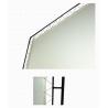 Folding Type Projection Screen With Eyelets / Holes And Black Edge