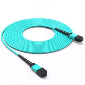 China 10G 40G 100G 12 Core MPO Cable MTP Trunk Cable SM OM3 OM4 8 12 24 Cores supplier