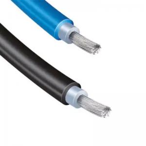 China XLPE Insulation Solar Photovoltaic Cable PV1-F-1*4/1*6  Solar Pv Dc Cable supplier