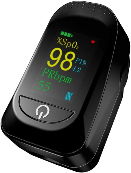 FDA Fingertip Pulse Oximeter Blood Oxygen Saturation Monitor