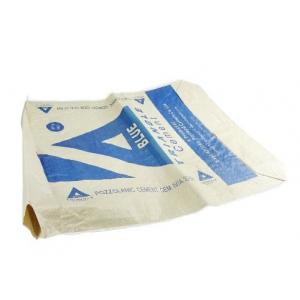 Polypropylene Cement Valve Bags , Valve Type Cement Packing Bag Recycled