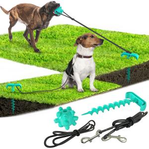 El perro interactivo del juego del rompecabezas de la bola de la cuerda juega los accesorios de las fuentes del animal doméstico