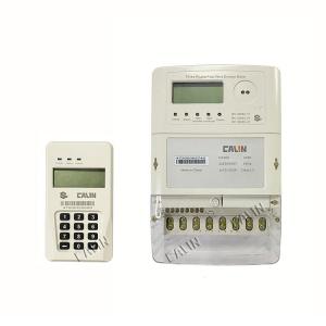 China LCD Display Keypad Electricity Meter With Data Storage On SD Card supplier