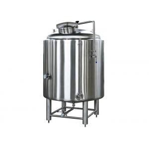 China 1500L Brewing Insulated Hot Liquor Tank Food Grade With Mirror Polished / 50MM PU Insulation supplier