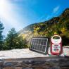 mini solar system commercial solar lighting energy FM radio, MP3 speaker