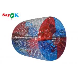 Floating Water Toys 0.9mm PVC Tarpaulin Inflatable Water Roller Ball For Lake Swimming Pool