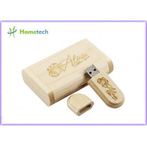 China Wooden Promotional Usb Memory Sticks 8gb For Wedding Gift supplier