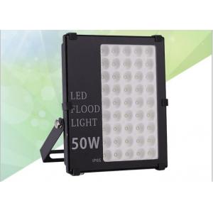 China Optical Lens LED Outdoor Flood Light Fixtures , Industrial LED Flood Lights 80~100 lm/W supplier