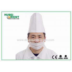 China Adjustable Disposable Chef Hat Disposable Surgical Caps PP 50 Gsm supplier