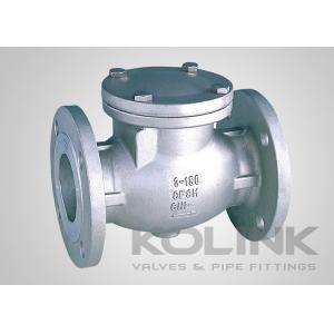 JIS Swing Check Valve CF8 CF8M SCS13A SCS14A Flanged Damper Available