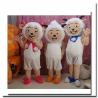 China sheep mascot cartoon costume for party wholesale
