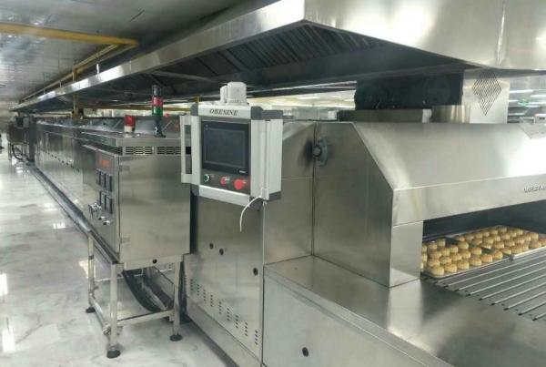 stainless steel bread Industrial Baking Oven ,Gas power cake/bread tunnel oven ,