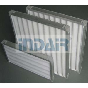 China Eco - Friendly Air Pre Filter Aluminium Zinc Plate Frame For HVAC System supplier