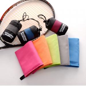 China Odm Suede Microfiber Swimming Towel Quick Dry Golf Cooling Towel Fast Drying supplier