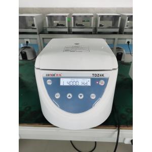 Lab And Medical Table Top Centrifuge Machine High Speed 750W