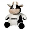 Purple Stuffed Milk Cow Animal Promotional Gifts Toys 8 Inch CE Standard