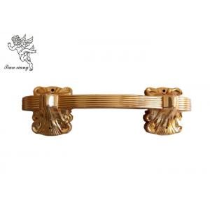 China Copper Color Plastic Coffin Handles Casket Accessories African Style For Bearing supplier