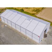 China Pre Buildings Steel Frame Portal Pre Manufactured Metal Building Vibration Proof on sale