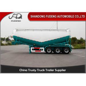 3 Axles Cement Semi Trailer , powder tank trailer , Dry Bulk Tank Trailers For Sale Dubai