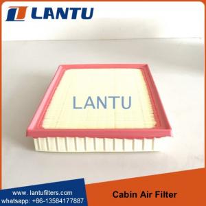 China LANTU KOMATSU Cabin Air Filters 17801-25020 17801-F0050 PU Air Filter supplier