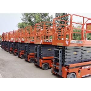 8m To 14m Height Self Propelled Electric Scissor Lift 300kg Mobile Aerial Work Platform