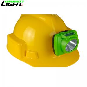 China Anti Explosion Cordless Mining Cap Lamp 15000 Lux IP68 Rechargeable Light supplier
