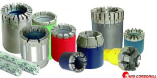 Peu de foret imbibé de noyau de diamant 6mm 8mm 10mm 12mm pour l'étude géologique