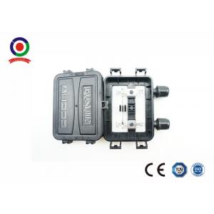 10A One Diode PV Junction Box , PPO Anti - Aging Solar Module Junction Box