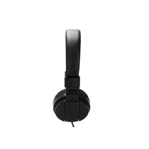 Corded On Ear Noise Cancelling Headphones Pure Black Color 20MW Power Input