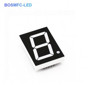 20mA 2.3 Inch Seven Segment Display , Single Digit 7 Seg LED Display