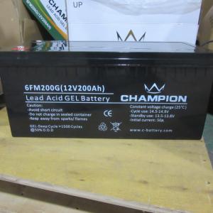 UPS Lead Acid Rechargeable Battery 12v , Gel Cell Marine Battery M6 Terminal